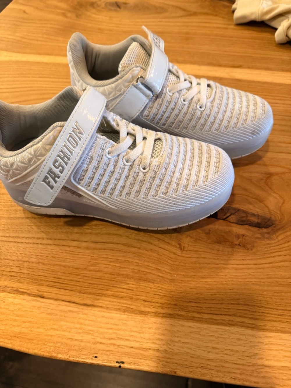 Amazon Kids' Wheelies Knit Sneakers with Hook-and-Loop Strap